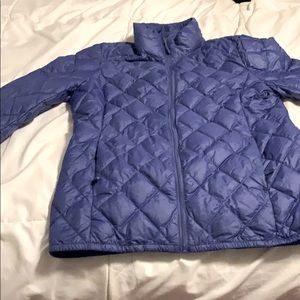 Woman’s Royal blue puffer jacket